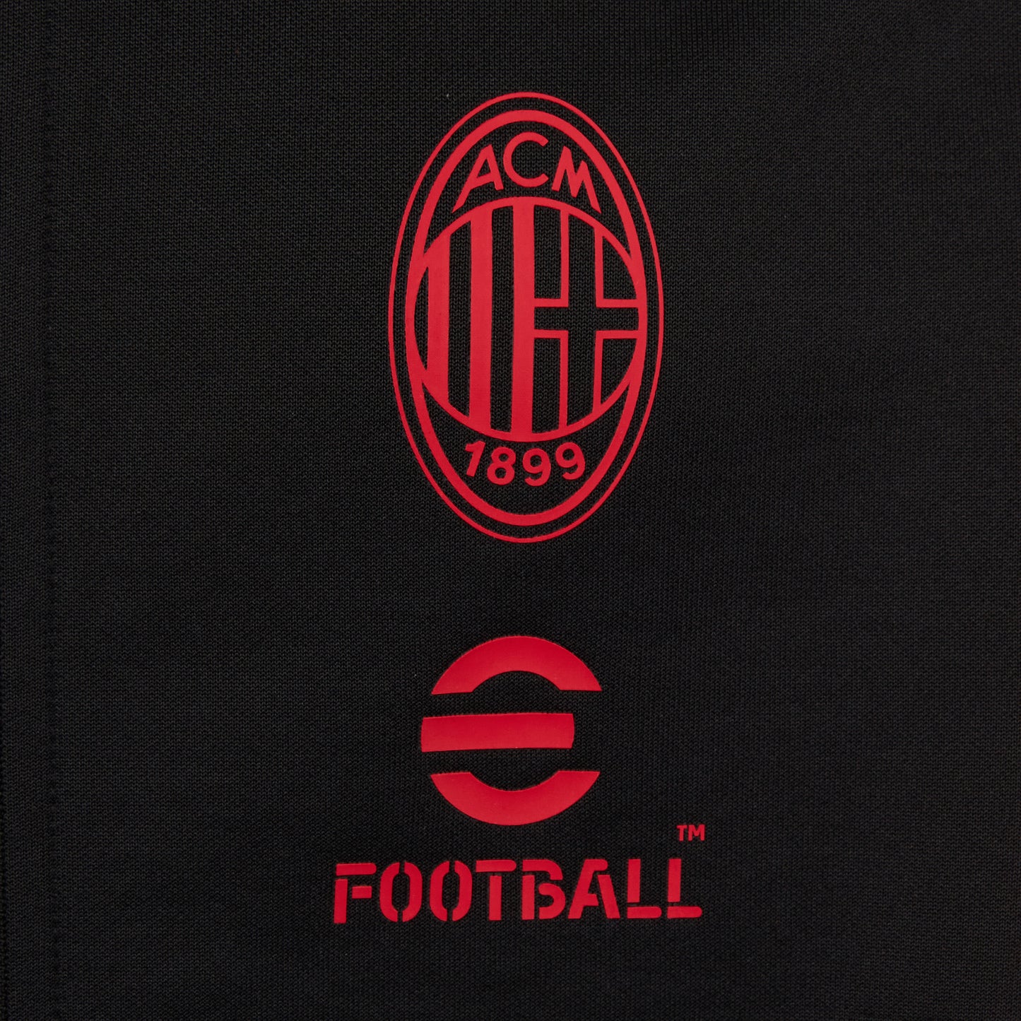 AC MILAN FOOTBALL NRGY+ BLACK JACKET