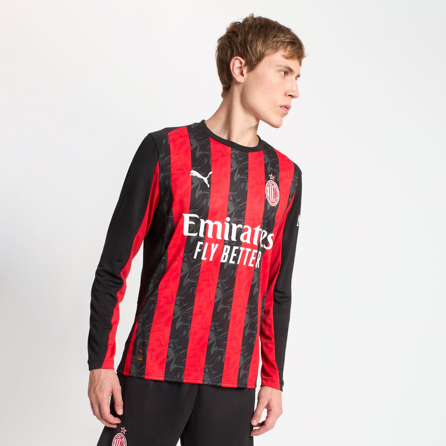 MILAN LONG SLEEVE HOME 2025/26 JERSEY