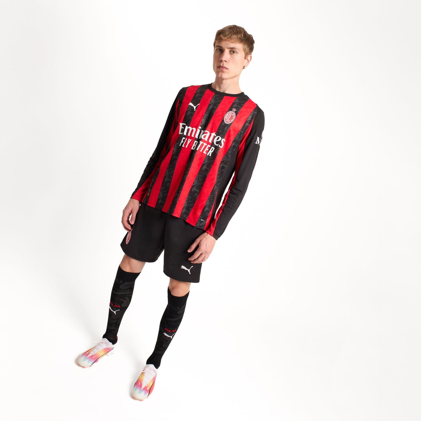 MILAN LONG SLEEVE HOME 2025/26 JERSEY