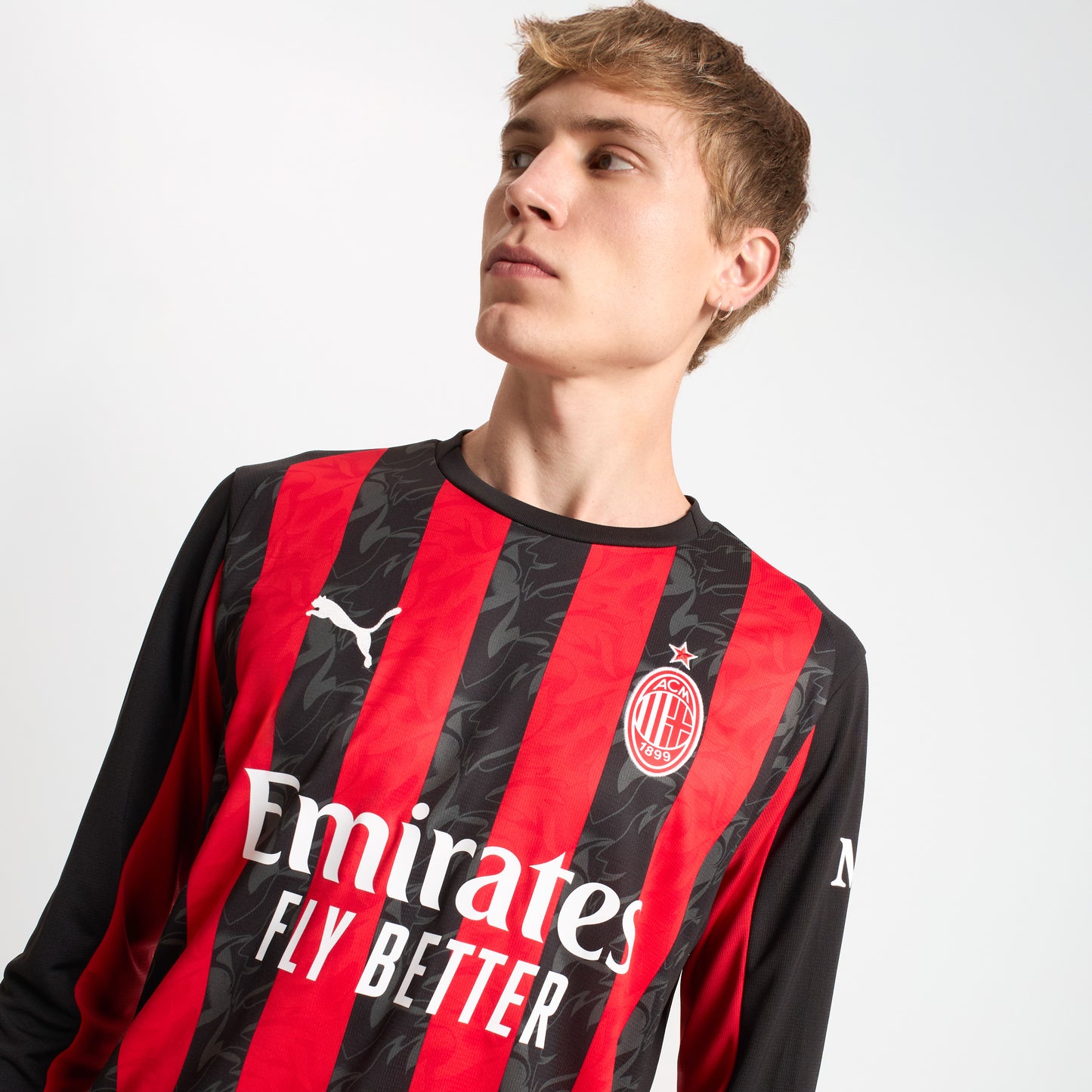 MILAN LONG SLEEVE HOME 2025/26 JERSEY