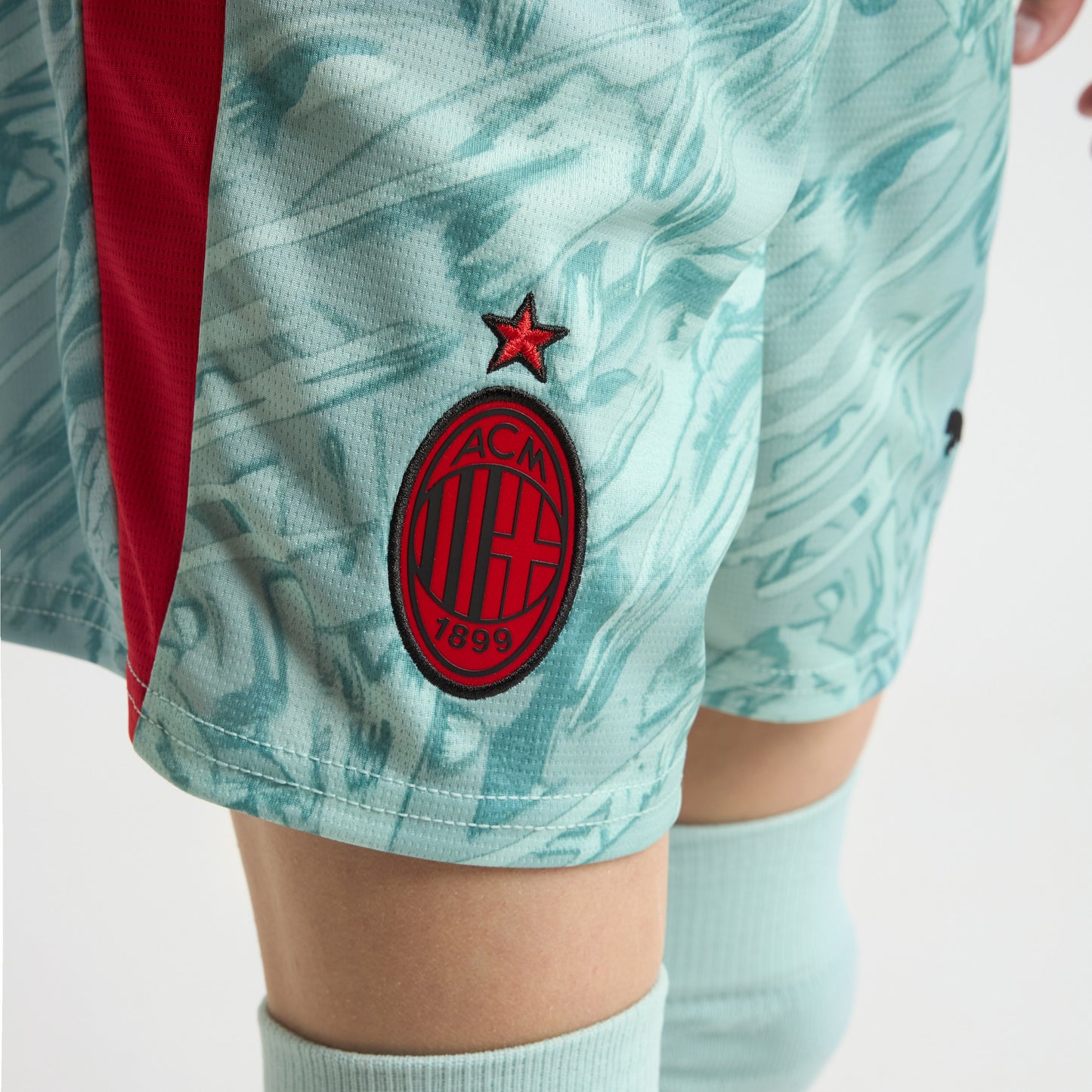 MILAN GOALKEEPER HOME 2025/26 KIDS'SHORTS