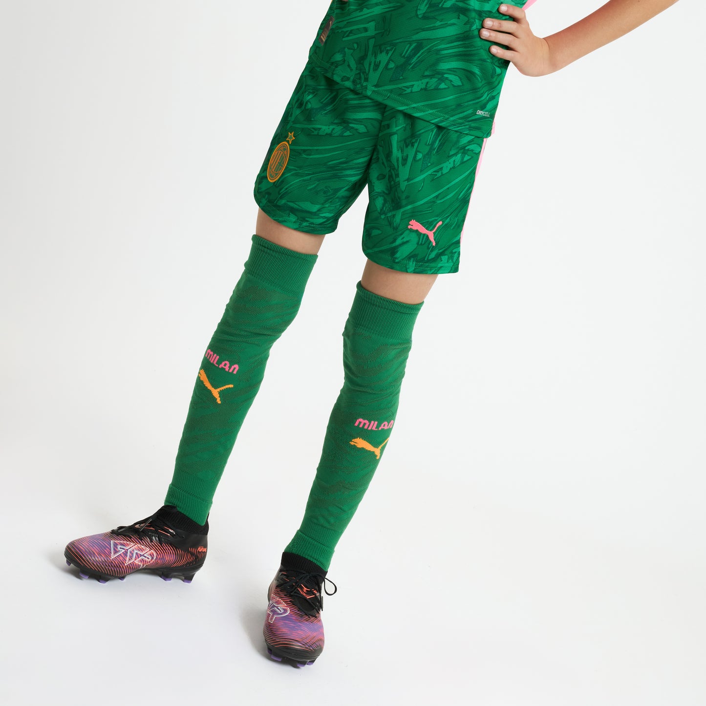 PANTALONCINI PORTIERE BAMBINO MILAN GARA THIRD 2025/26