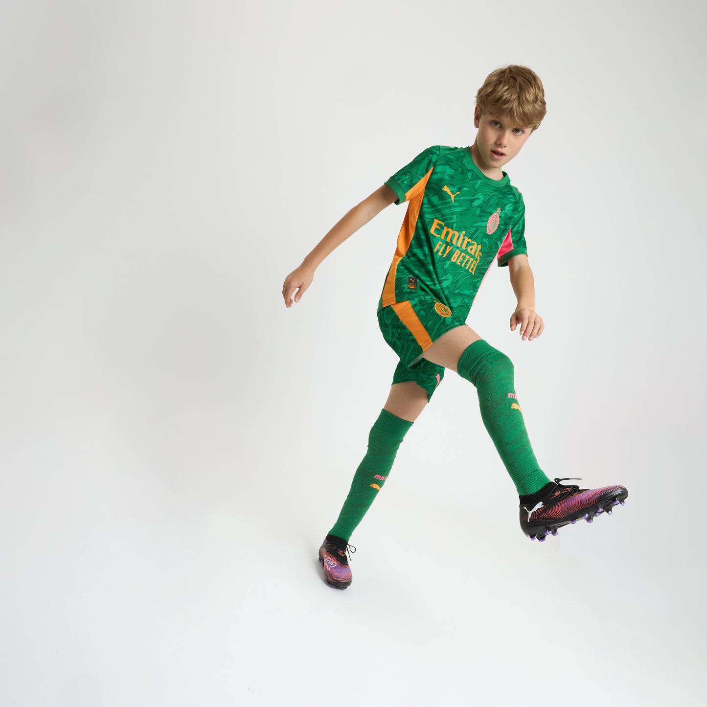 PANTALONCINI PORTIERE BAMBINO MILAN GARA THIRD 2025/26