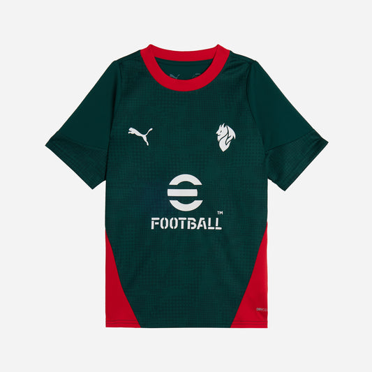 MILAN TRAINING 2025/26 KIDS' GREEN JERSEY