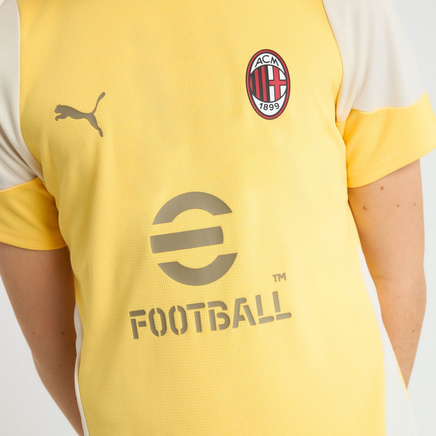 MILAN TRAINING 2025/26 KIDS' YELLOW JERSEY