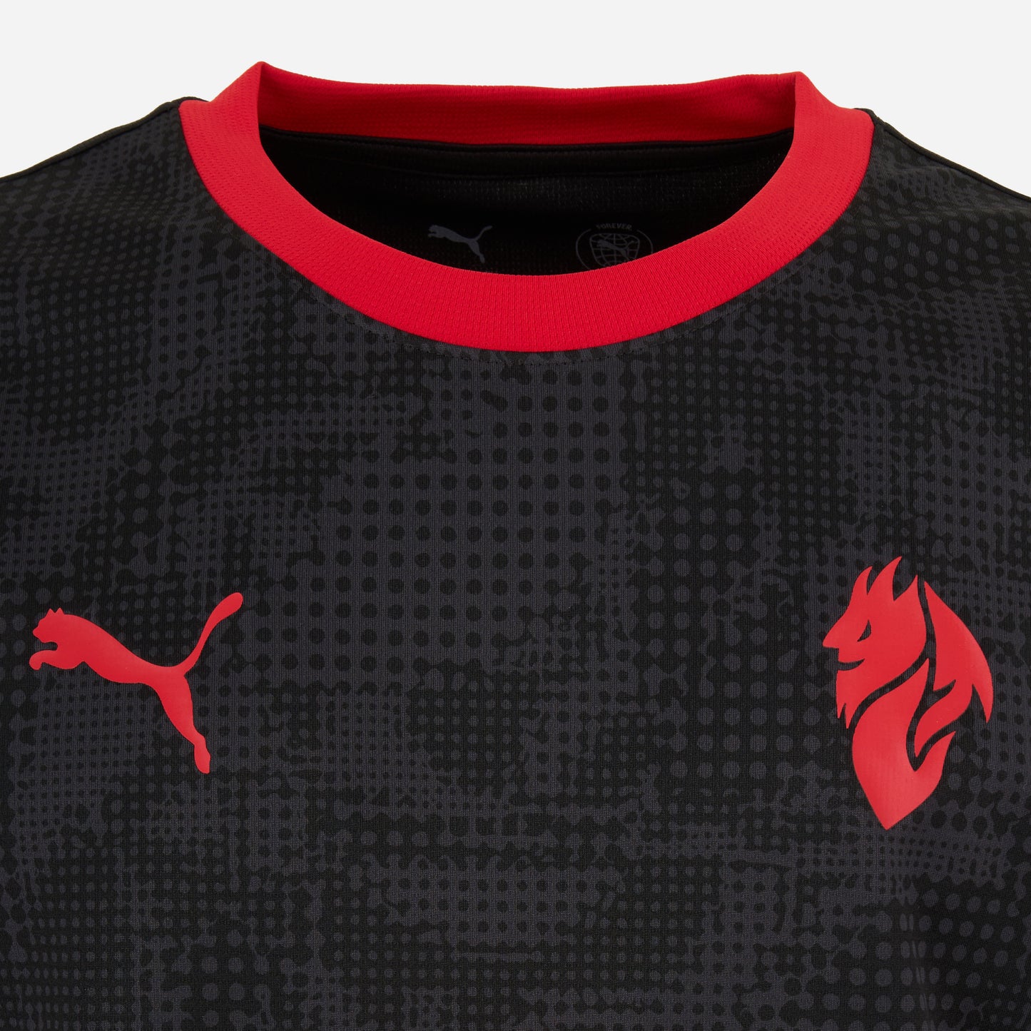 MAGLIA NERA MILAN TRAINING 2025/26 SENZA MANICHE