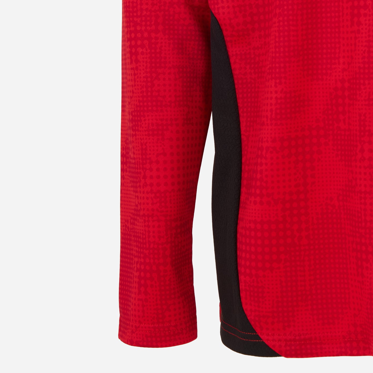 MILAN 1/4 ZIP LONG-SLEEVE TRAINING 2025/26 RED JERSEY