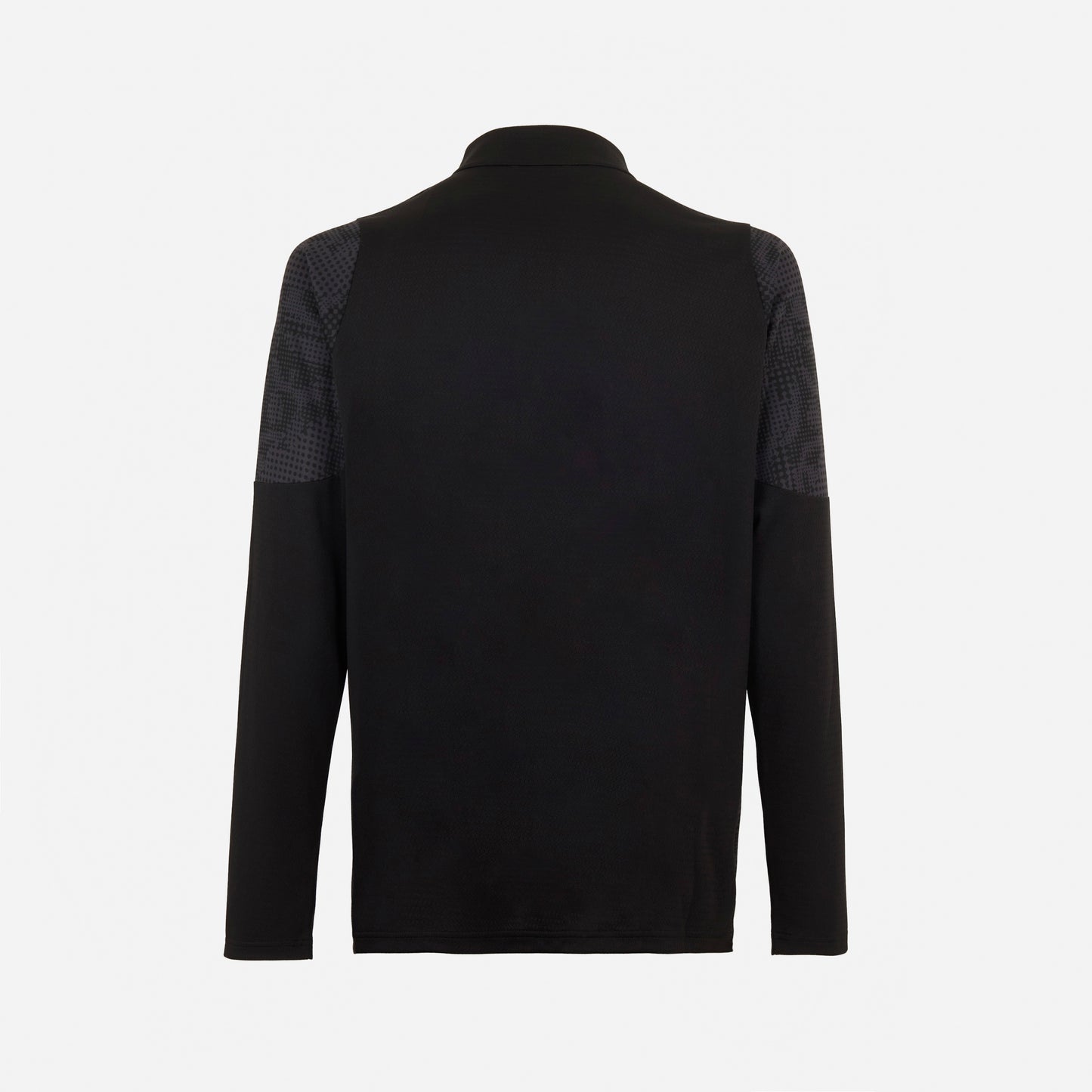 GIACCA NERA MILAN TRAINING 2025/26 CON ZIP E TASCHE