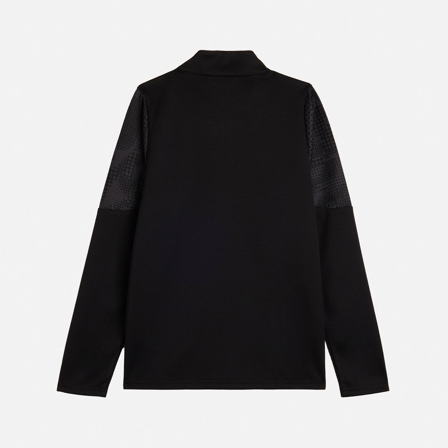 MILAN TRAINING 2025/26 KIDS' BLACK JACKET WITH ZIPPER AND POCKETS