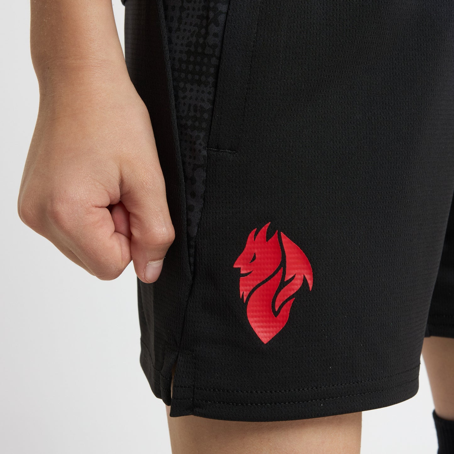 MILAN TRAINING 2025/26 KIDS' BLACK SHORTS