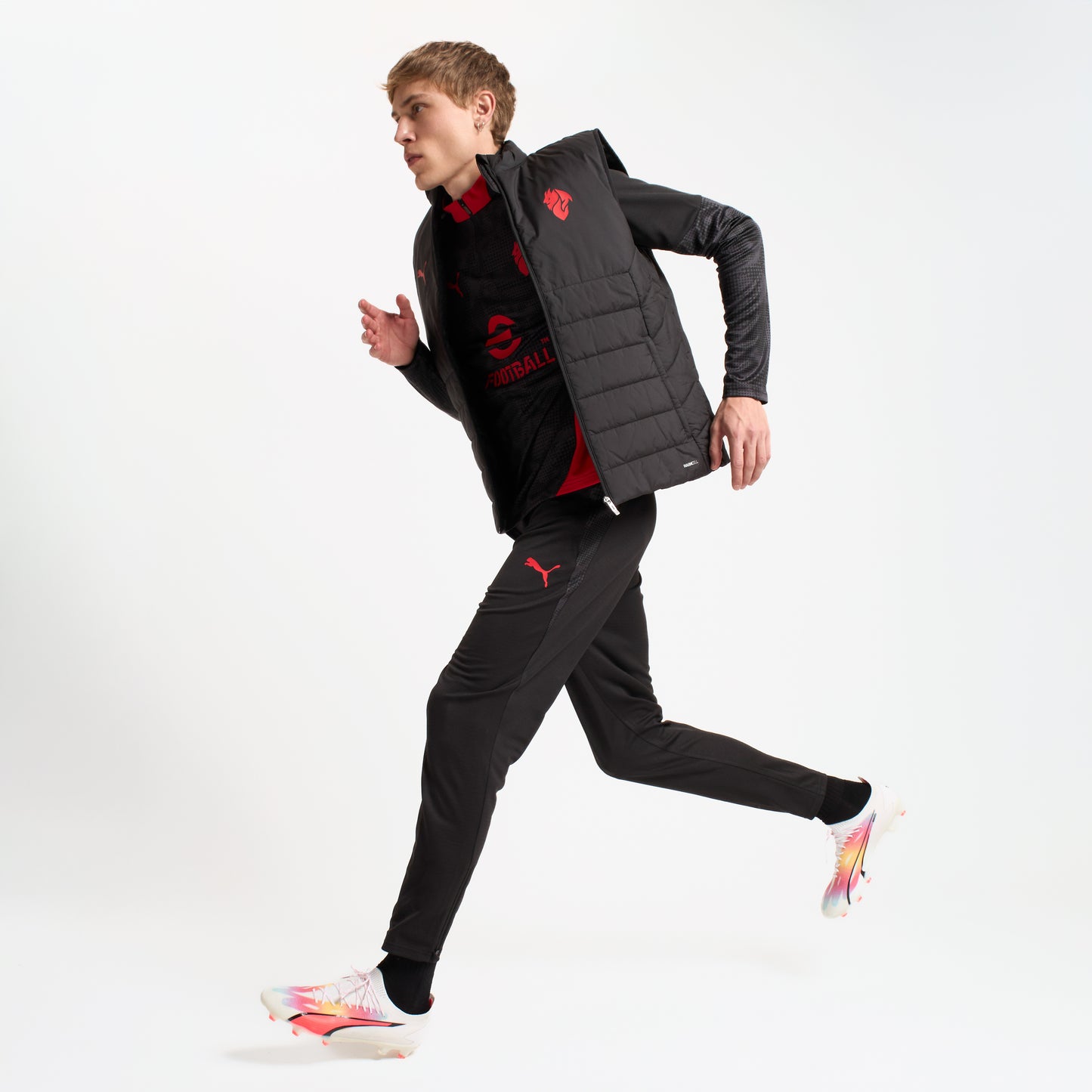 GILET NERO MILAN TRAINING 2025/26