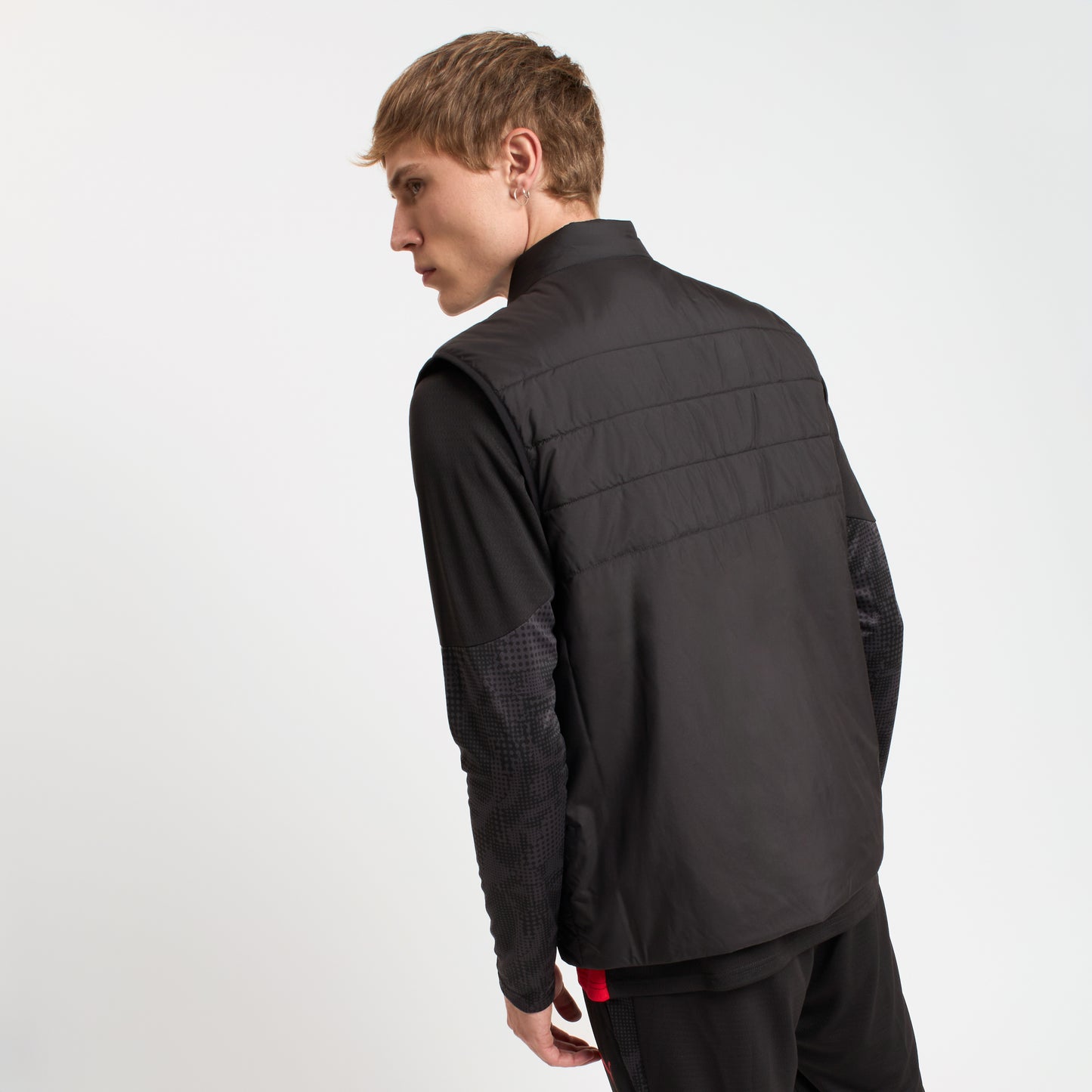 GILET NERO MILAN TRAINING 2025/26