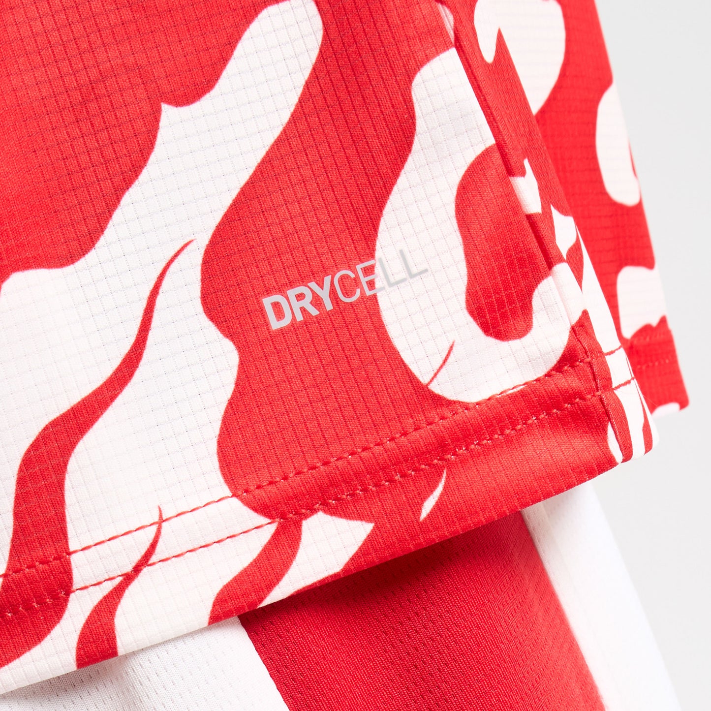 MILAN PREMATCH 2025/26 RED AND WHITE T-SHIRT