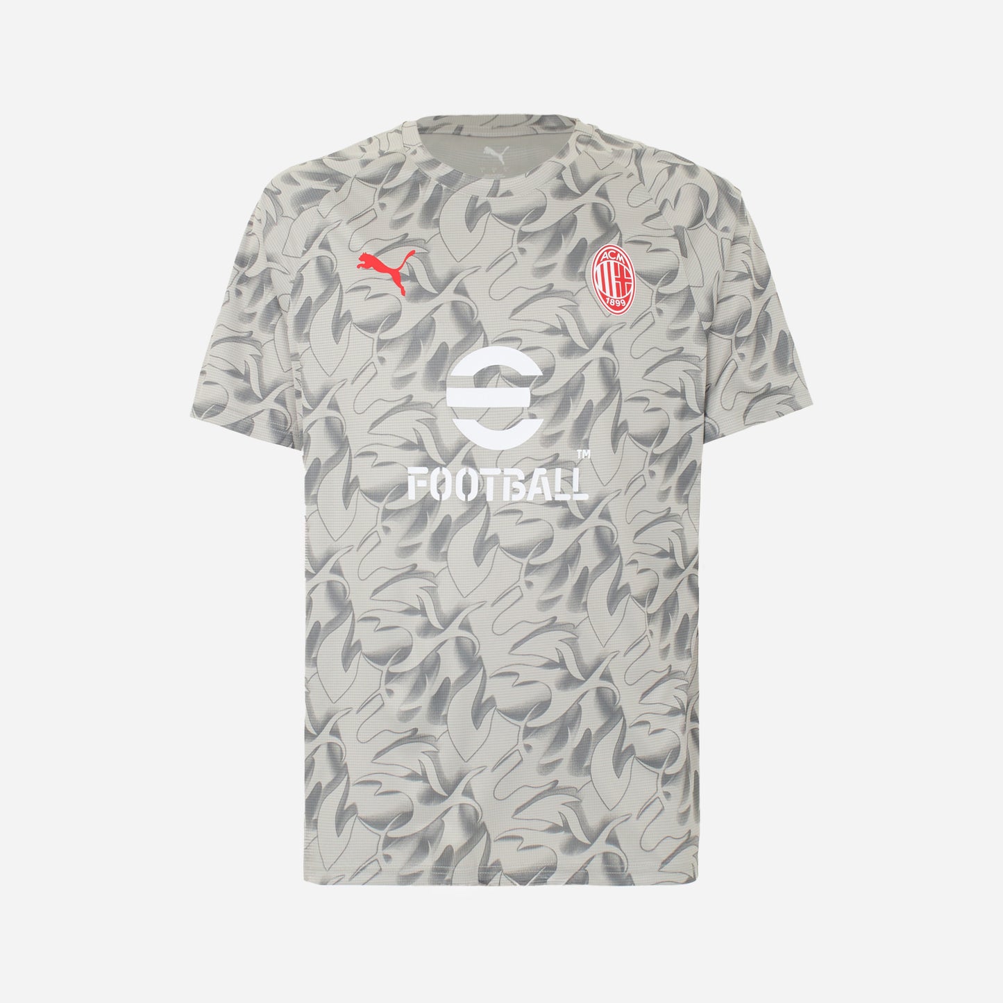 MILAN PREMATCH 2025/26 GREY T-SHIRT