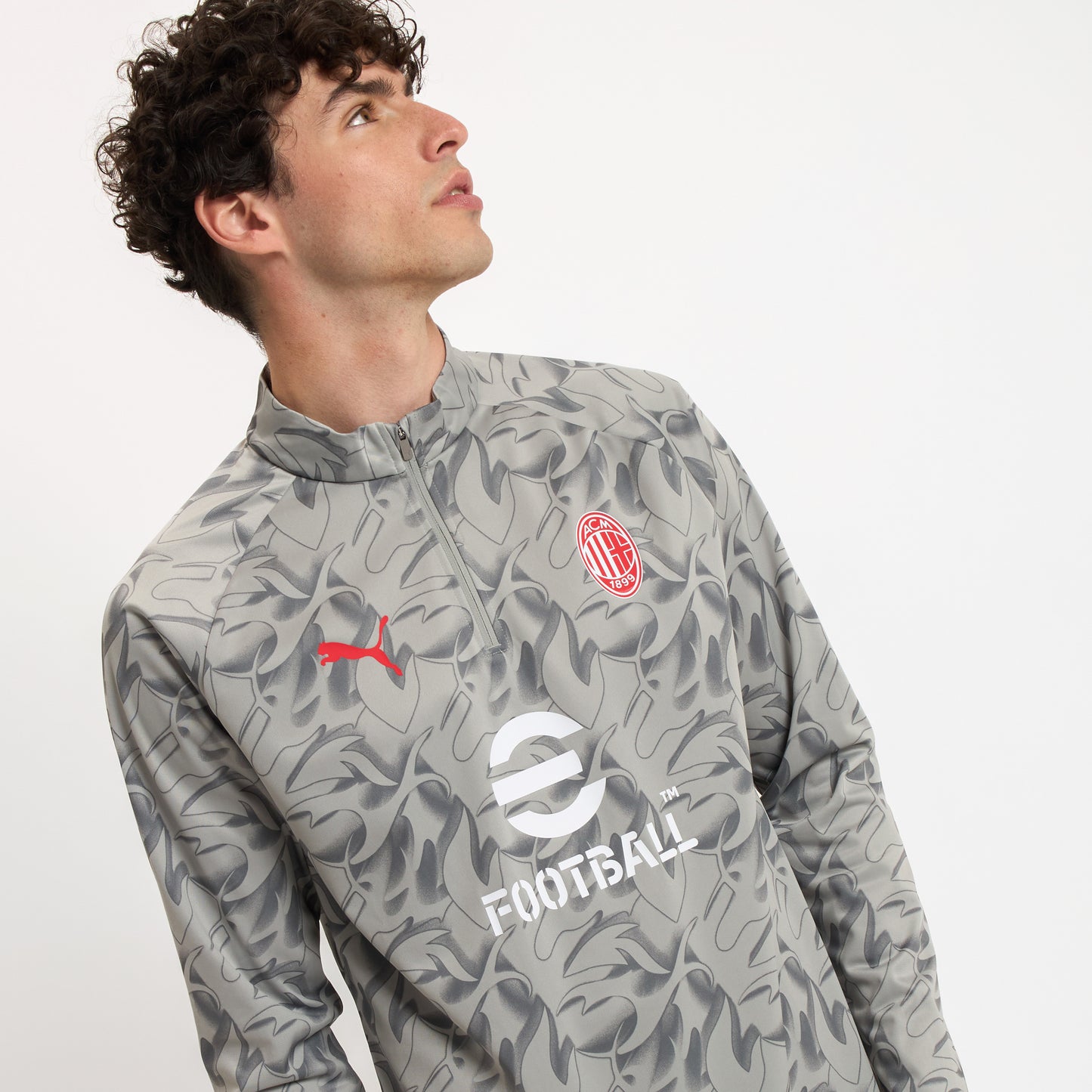 MILAN PREMATCH 2025/26 1/4 ZIP TOP