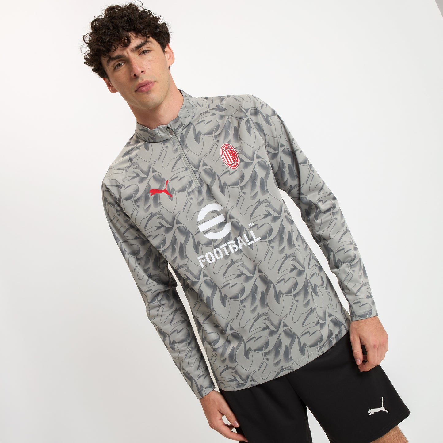 MILAN PREMATCH 2025/26 1/4 ZIP TOP