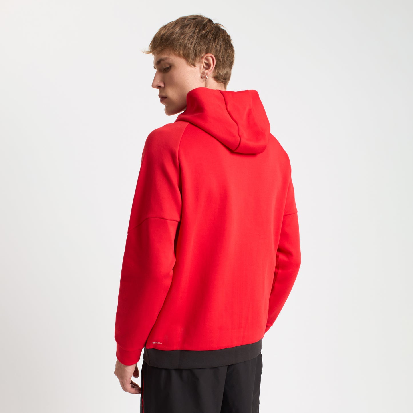 MILAN PUMATECH 2025/26 RED JACKET WITH ZIPPER AND HOOD