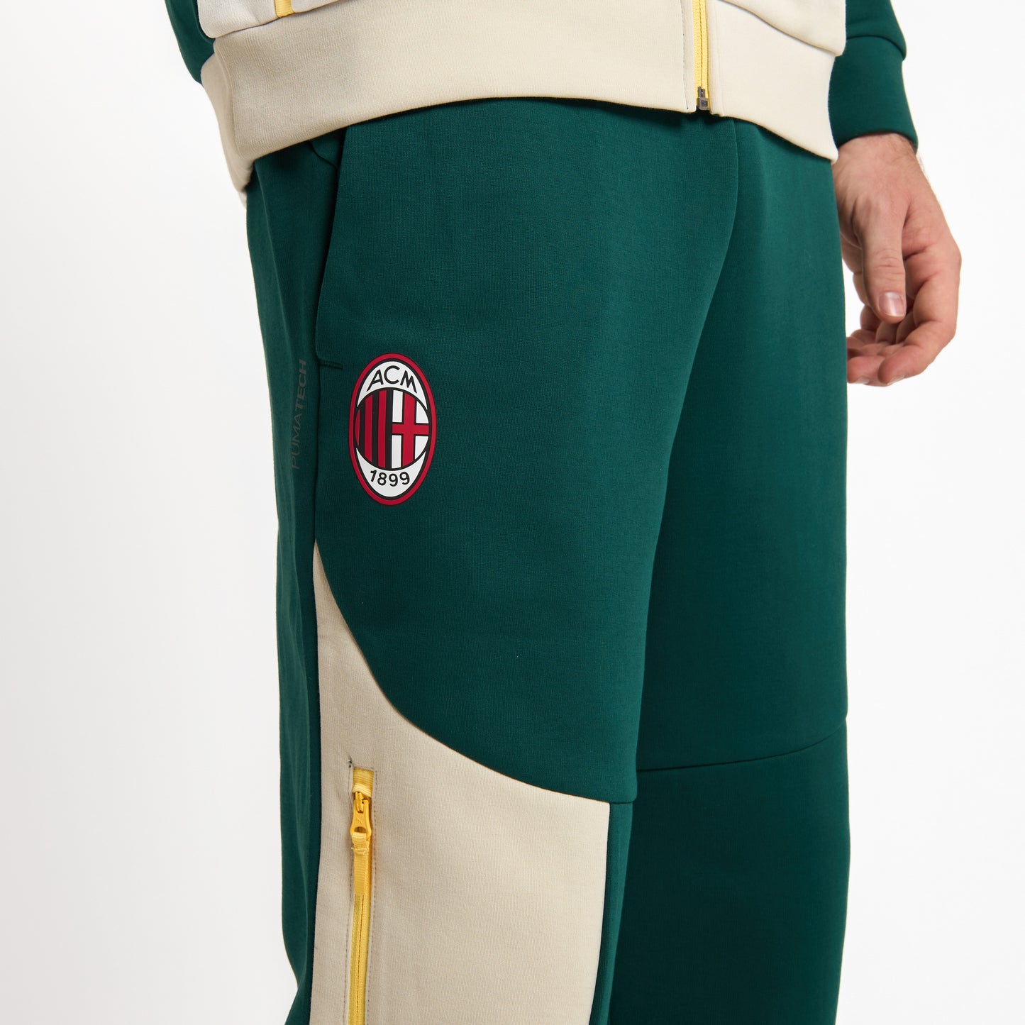 MILAN PUMATECH 2025/26 GREEN PANTS WITH POCKETS