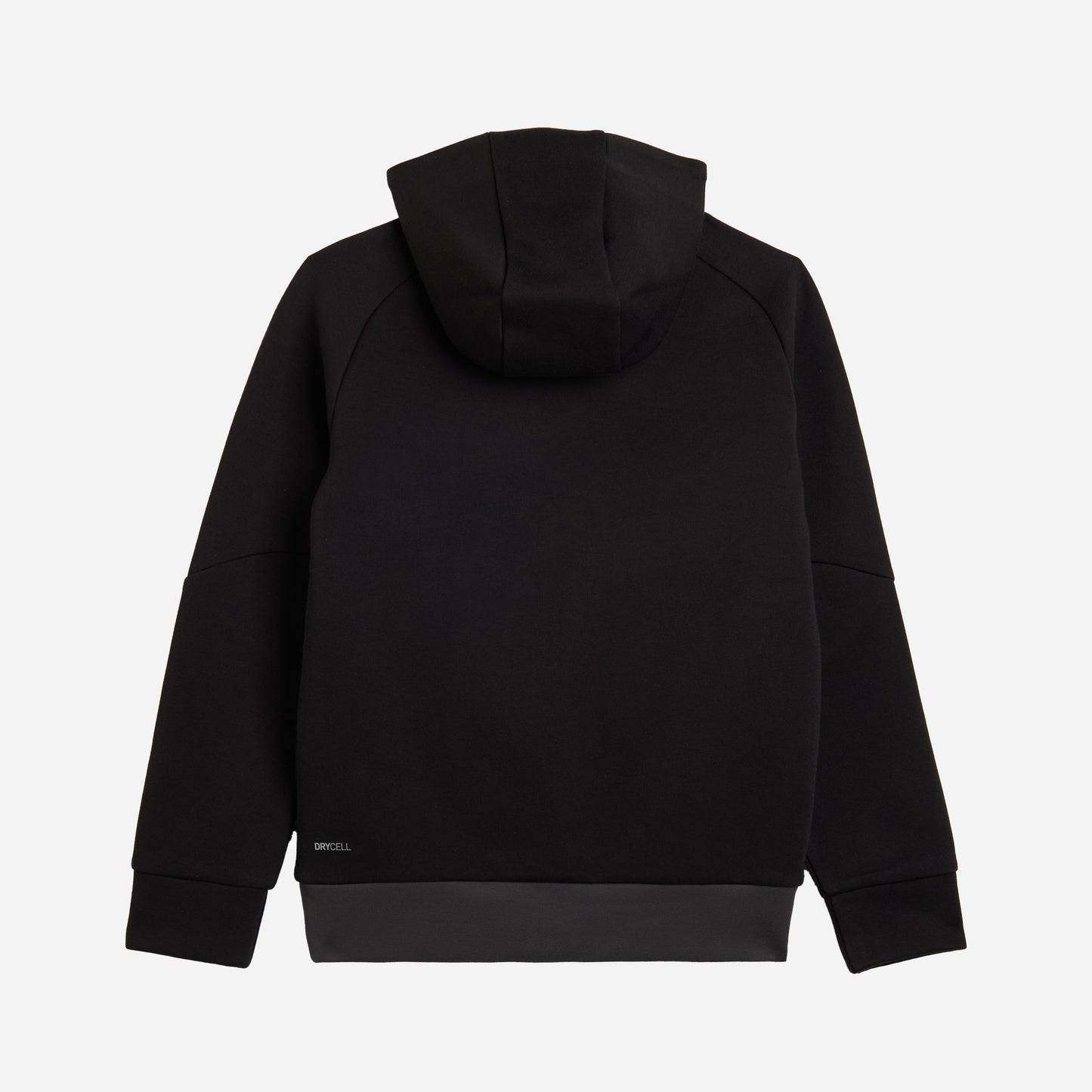 MILAN PUMATECH 2025/26 KIDS' BLACK JACKET WITH ZIPPER AND HOOD