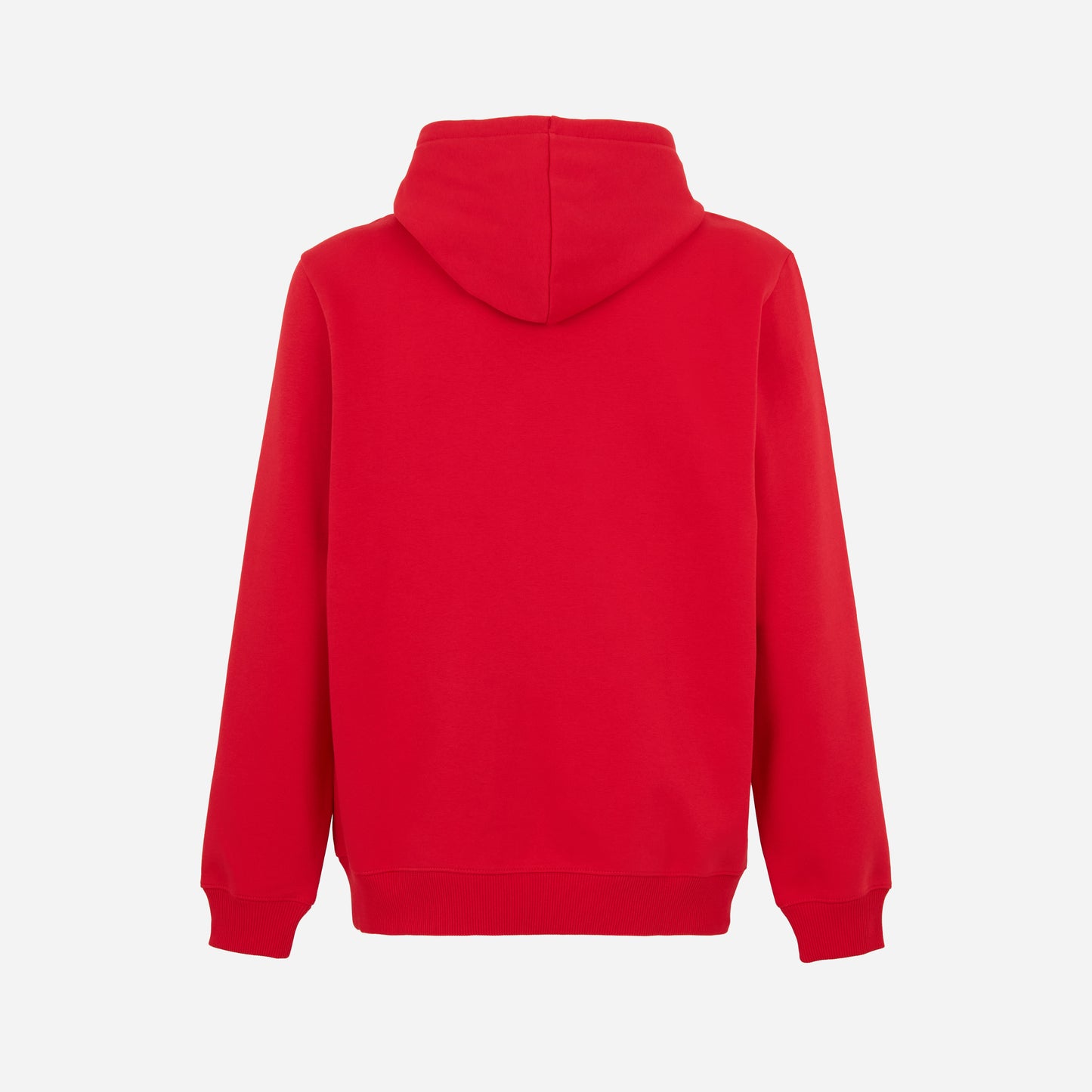 FELPA ROSSA CON CAPPUCCIO MILAN ESSENTIAL