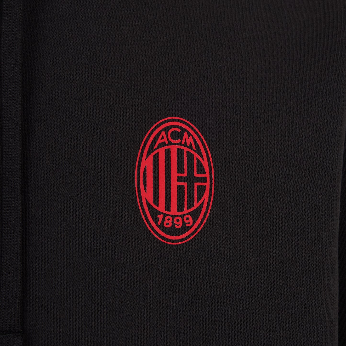 AC MILAN BLACK HOODIE ESSENTIAL COLLECTION