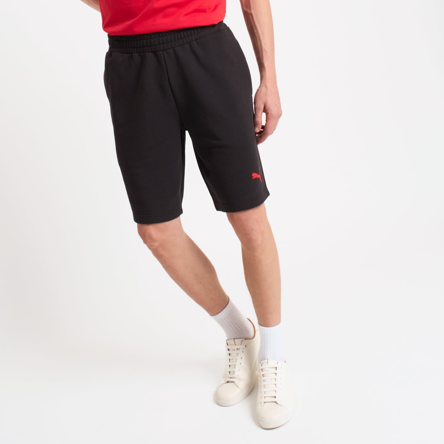 AC MILAN BLACK SHORTS ESSENTIAL COLLECTION