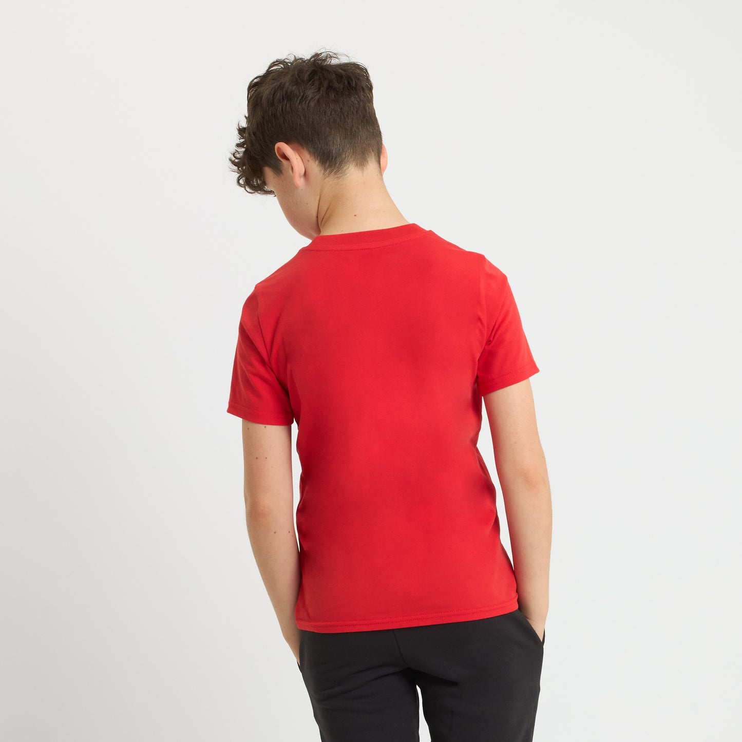T-SHIRT ROSSA BAMBINO MILAN ESSENTIAL