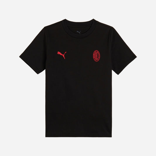 T-SHIRT NERA BAMBINO MILAN ESSENTIAL