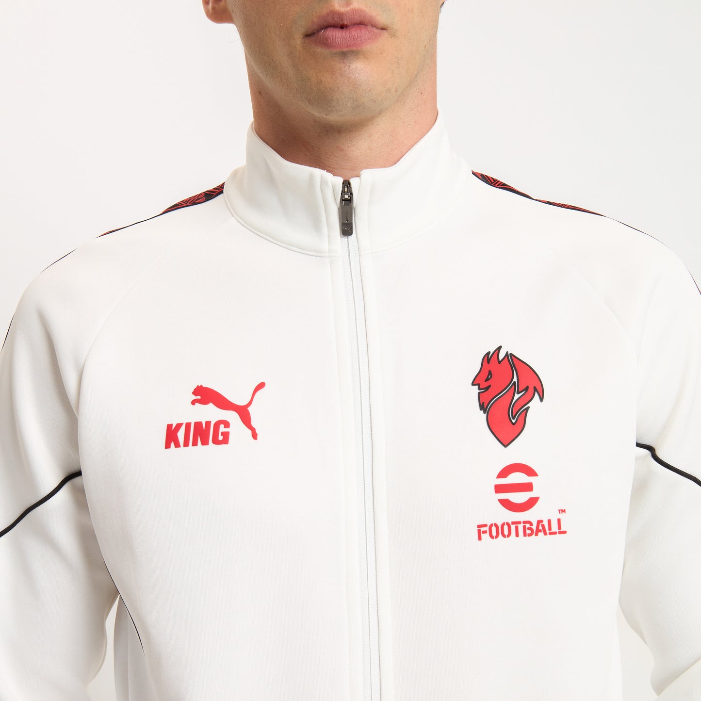 AC MILAN WHITE JACKET KING COLLECTION