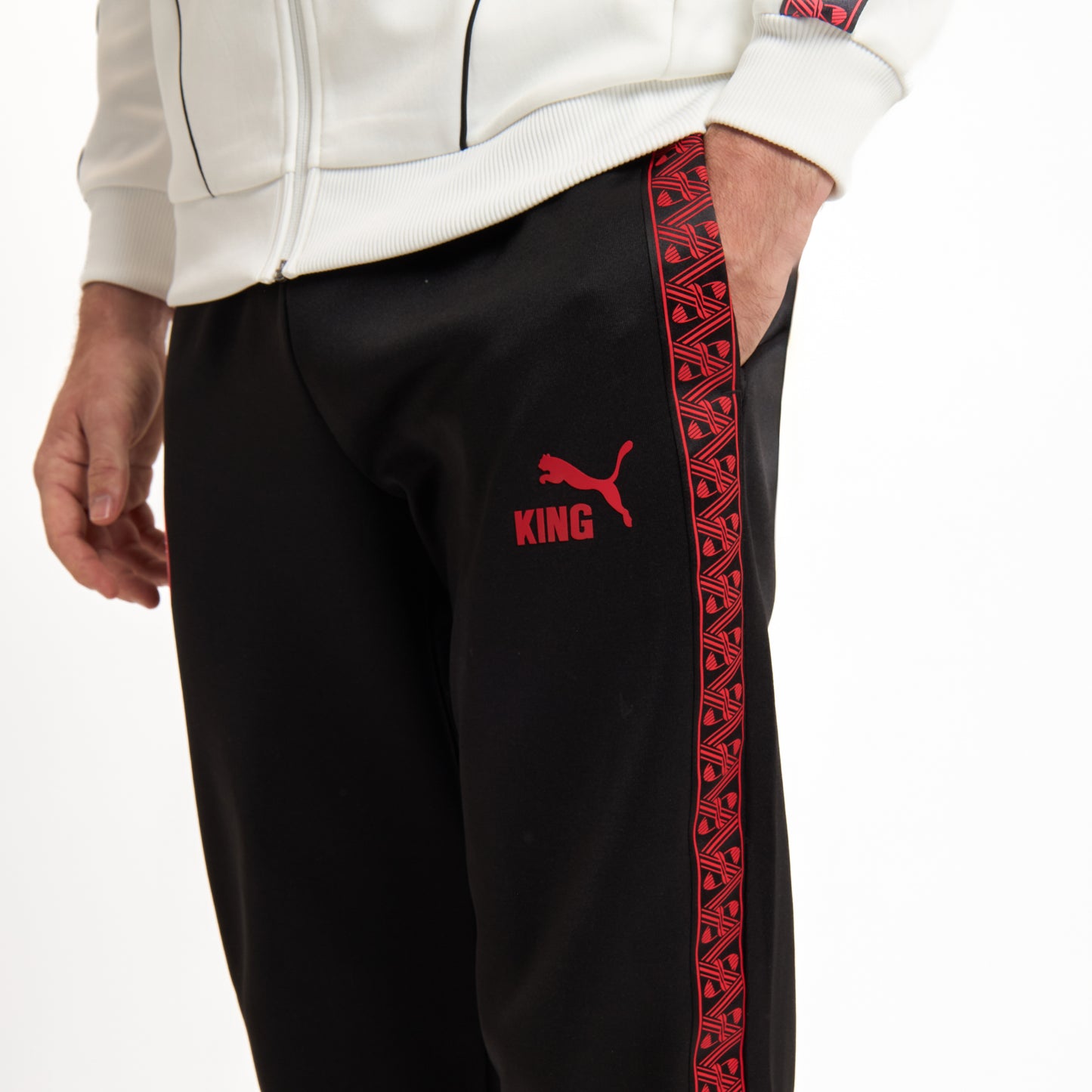 AC MILAN BLACK PANTS KING COLLECTION
