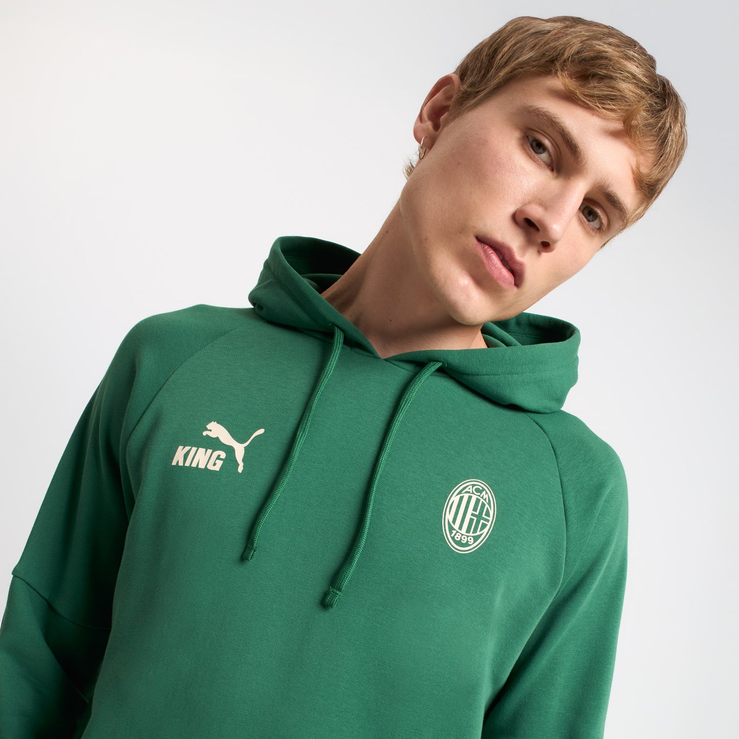 AC MILAN GREEN HOODIE KING COLLECTION