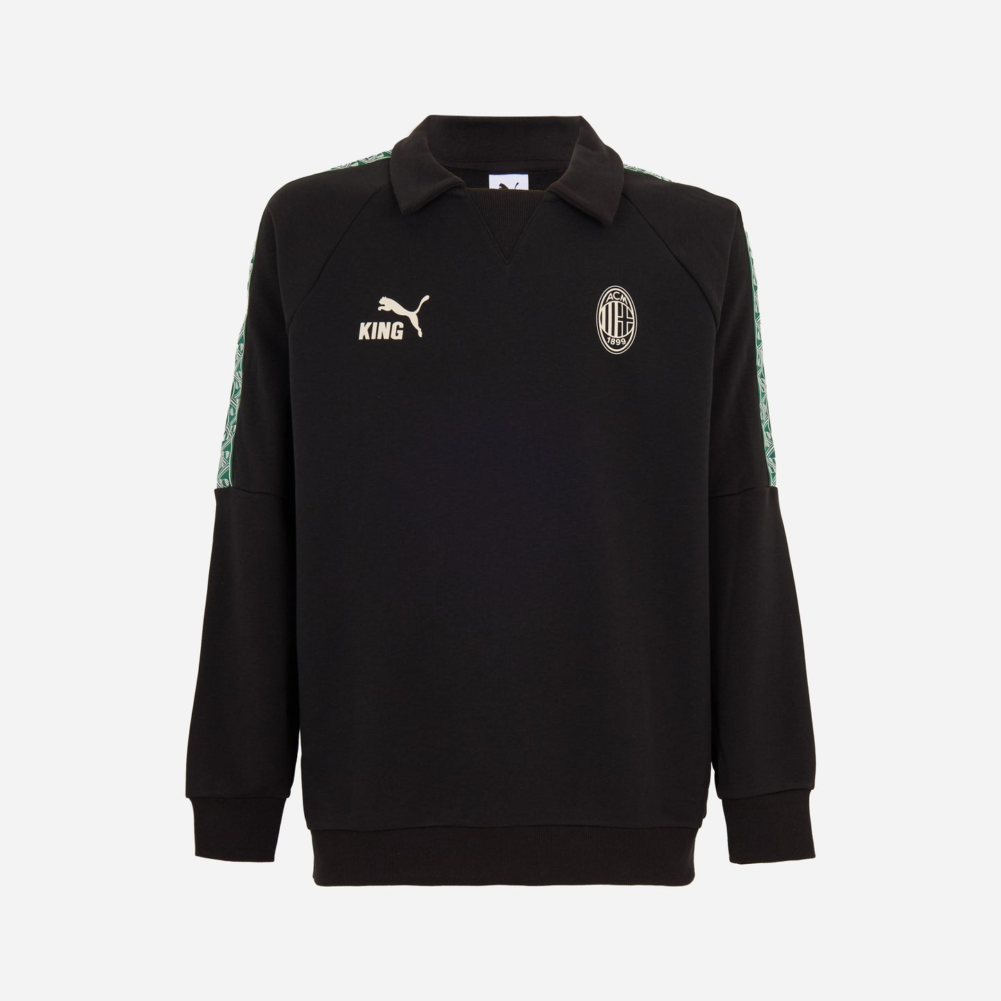 FELPA NERA MILAN KING