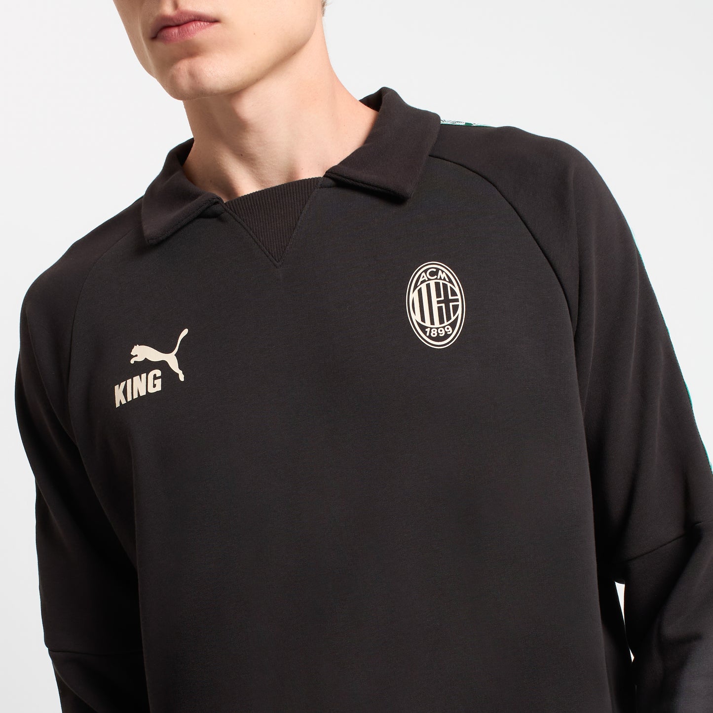 FELPA NERA MILAN KING