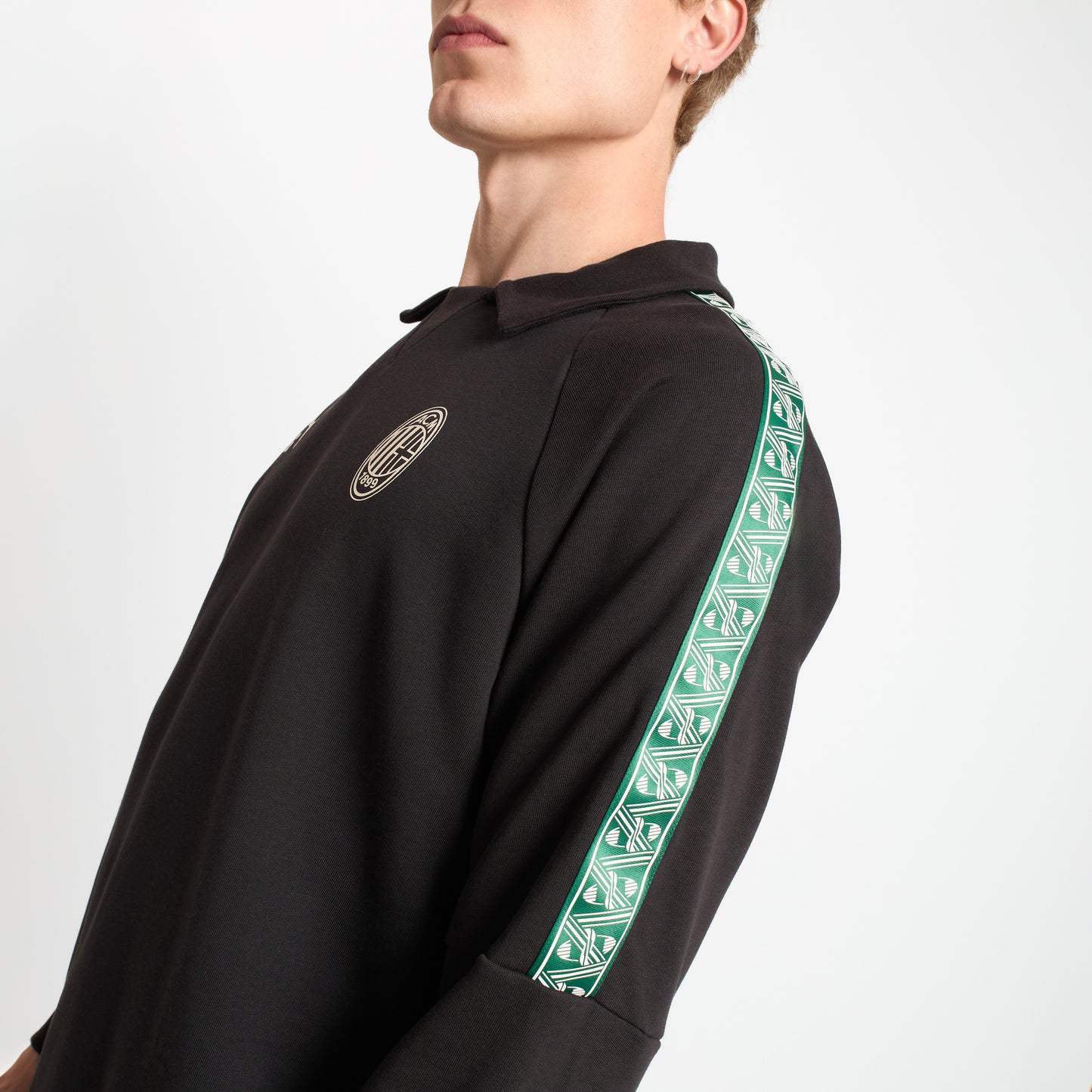 FELPA NERA MILAN KING