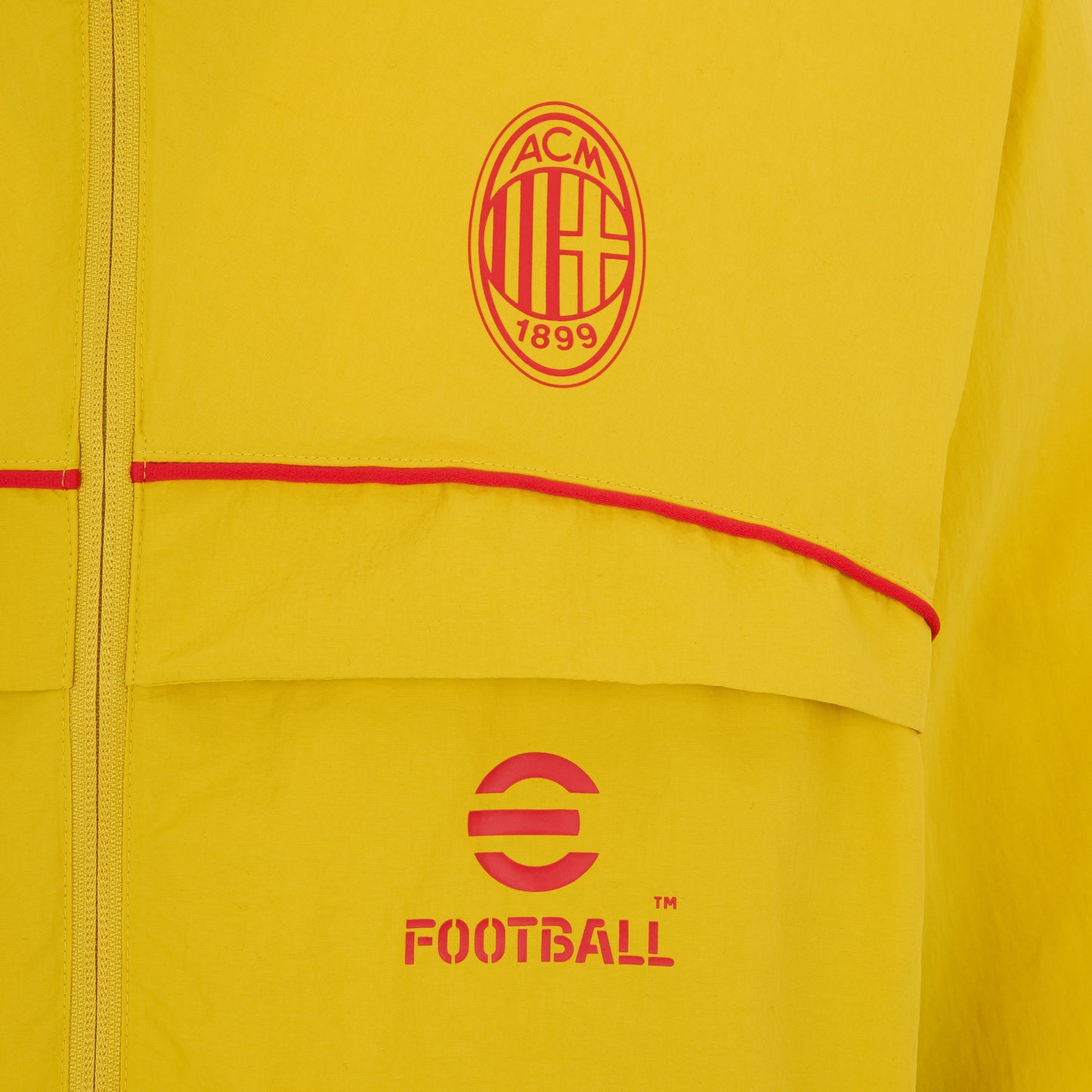 AC MILAN YELLOW JACKET FOOTBALL STATEMENT COLLECTION
