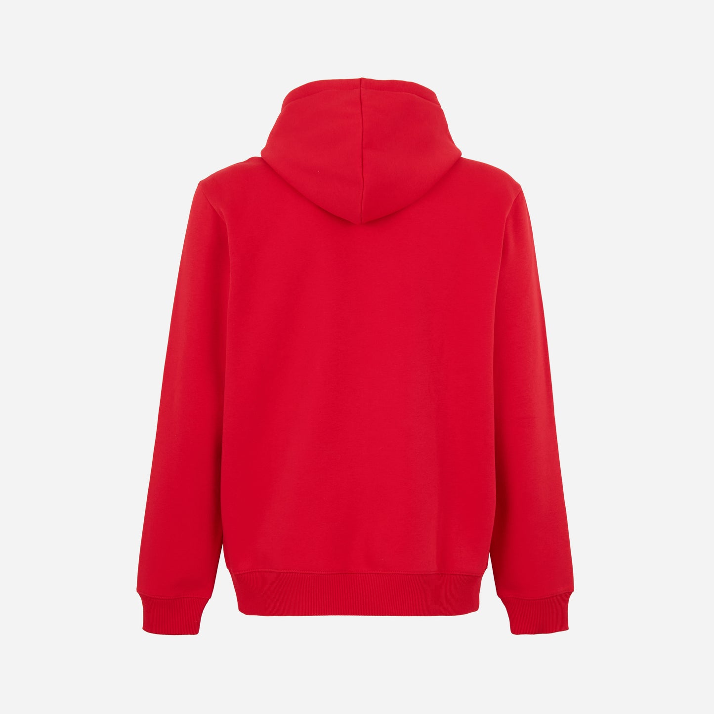 FELPA CON ZIP ROSSA MILAN ESSENTIAL