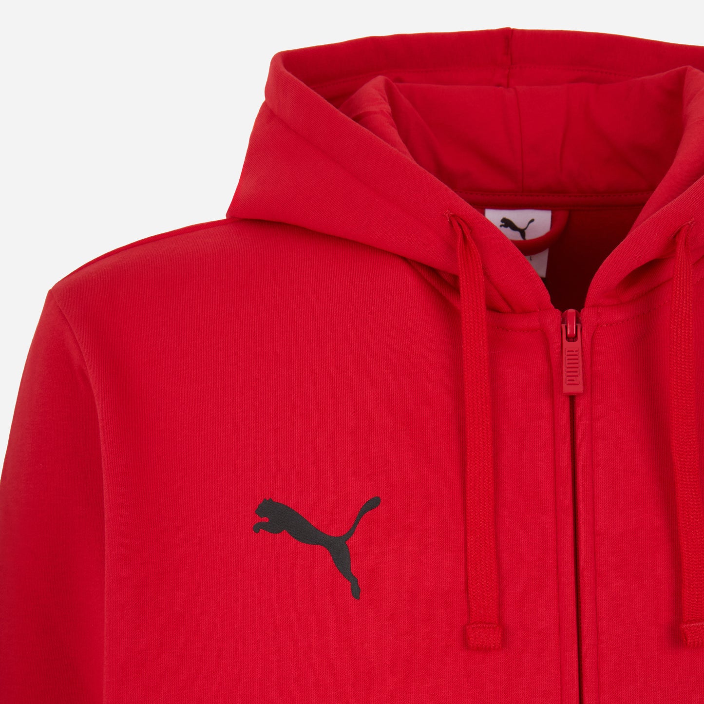 FELPA CON ZIP ROSSA MILAN ESSENTIAL