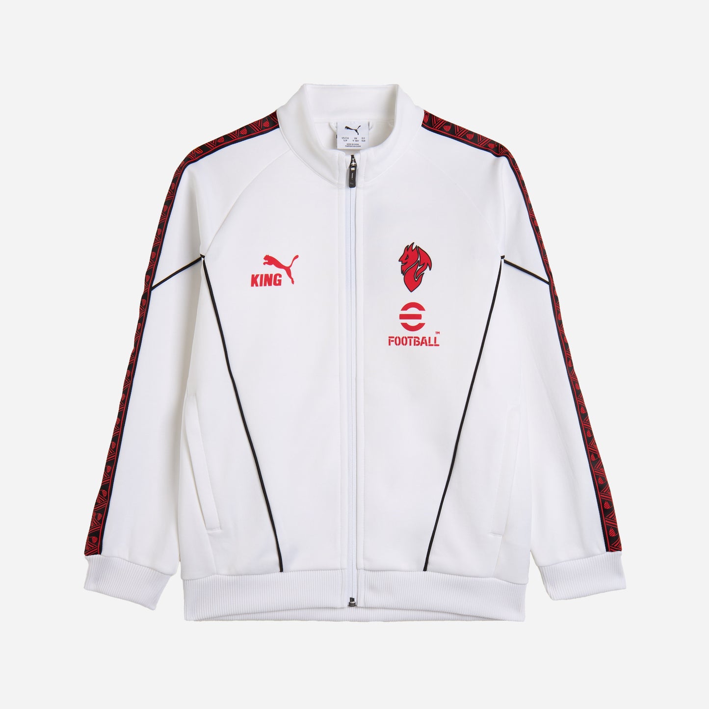 AC MILAN WHITE KIDS JACKET KING COLLECTION