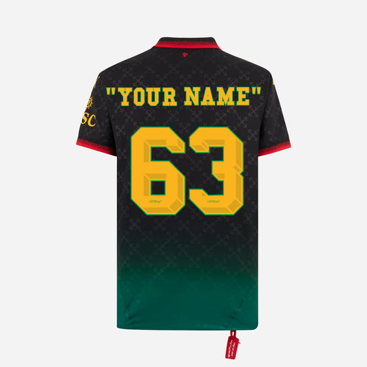 "YOUR NAME" 63 MAGLIA AUTHENTIC NERA PUMA X AC MILAN X OFF-WHITE™ 2024/25