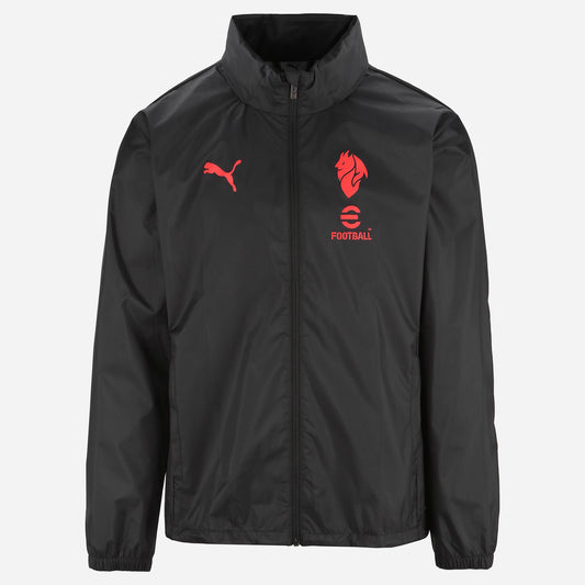 MILAN TRAINING 2025/26 ALL WEATHER JACKET WITH ZIPPER 