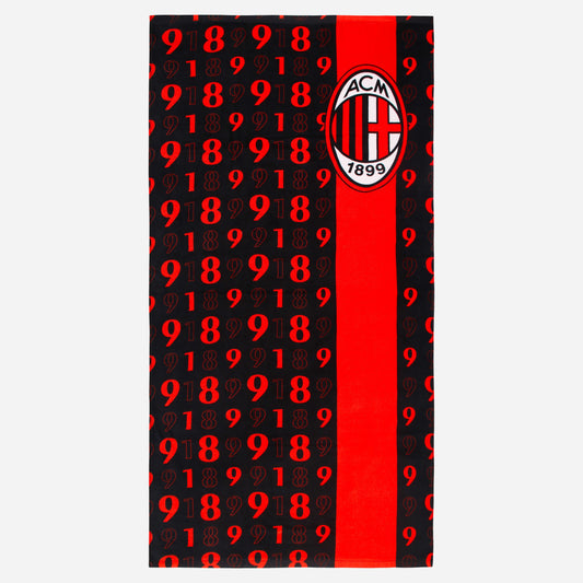 TELO MARE MILAN ROSSONERO IN SPUGNA