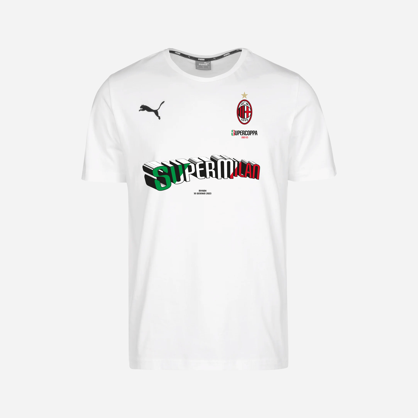 AC MILAN SUPERCUP WINNING TEE PUMA