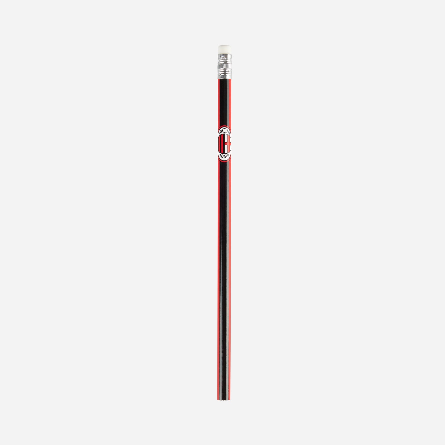 MILAN RED AND BLACK PENCIL WITH LOGO