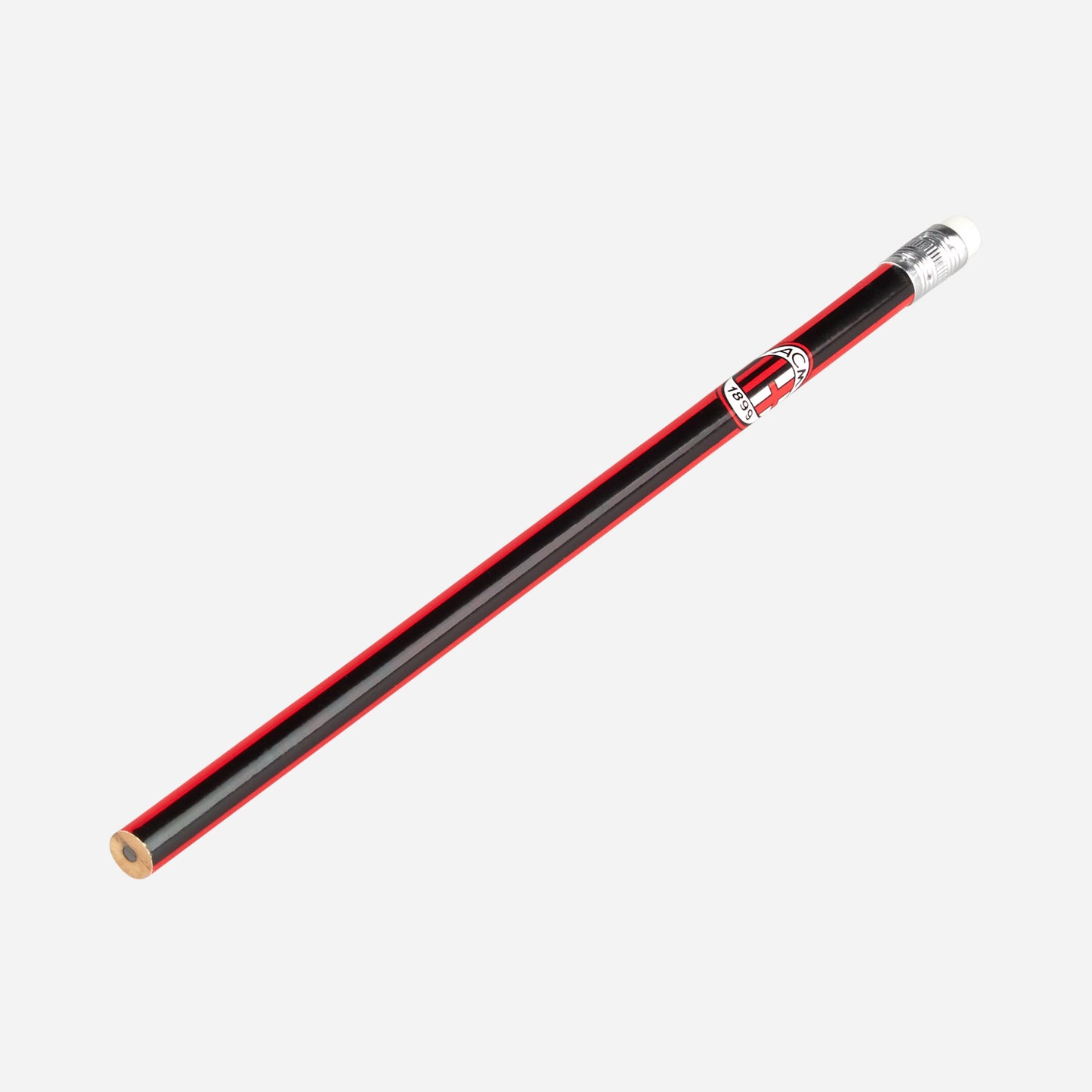 MILAN RED AND BLACK PENCIL WITH LOGO