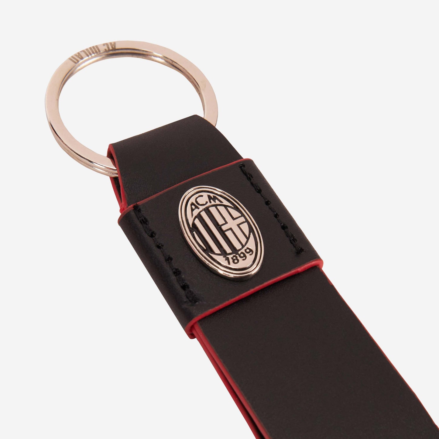 ACM silver plate keyring