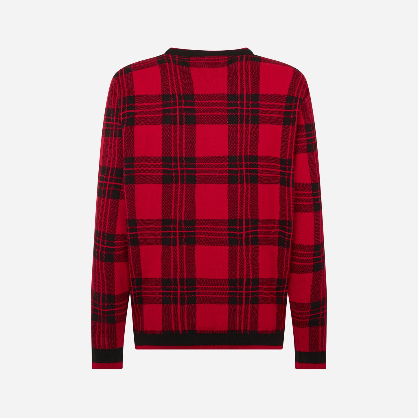 AC MILAN TARTAN CHRISTMAS JUMPER