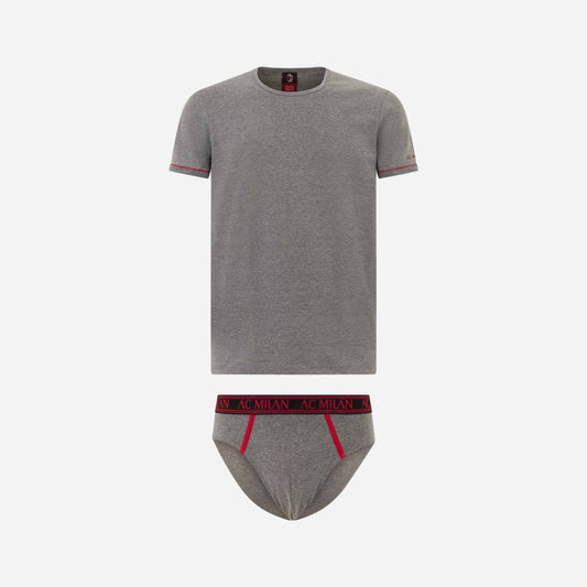 SET T-SHIRT AND SLIP MILAN