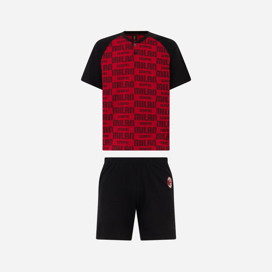 AC MILAN SHORT RED PJ