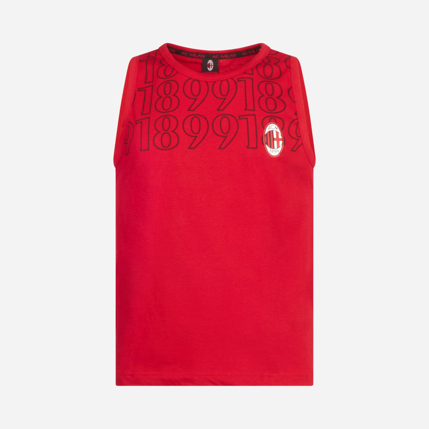 AC MILAN PYJAMA WITH RED TANK TOP
