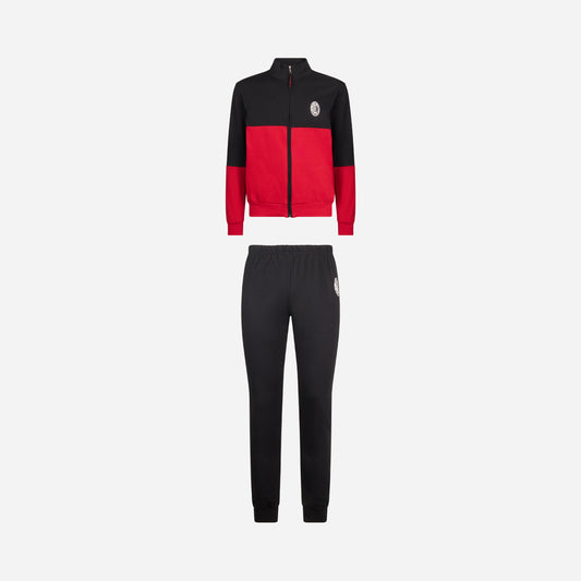 FULL ZIP RED&BLACK AC MILAN PYJAMA